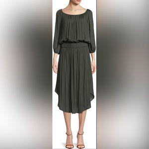Halston Heritage Green Dress - Size Small